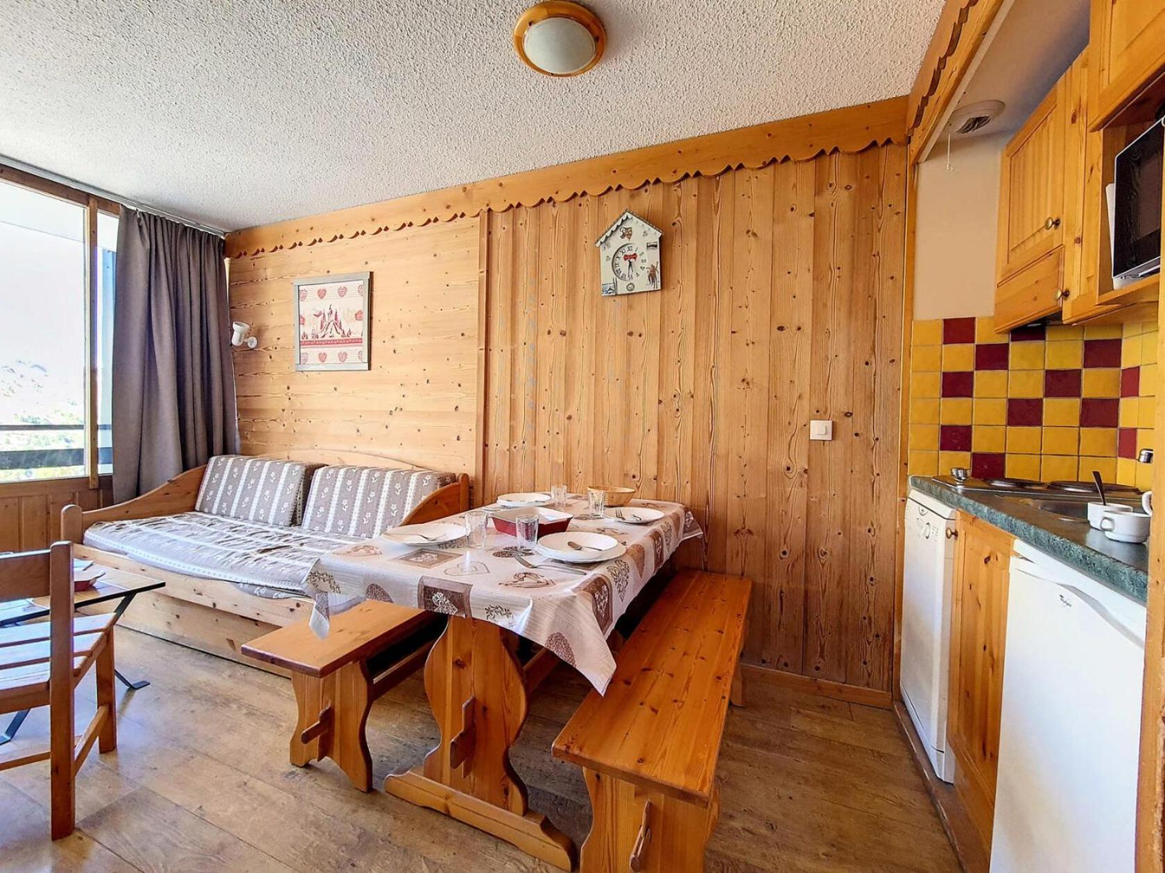 Residence Villaret - Appartement Lumineux - Depart Et Retour Skis Aux Pieds - Balcon Mae-2294 سان-مارتن-دي-بيفيل المظهر الخارجي الصورة